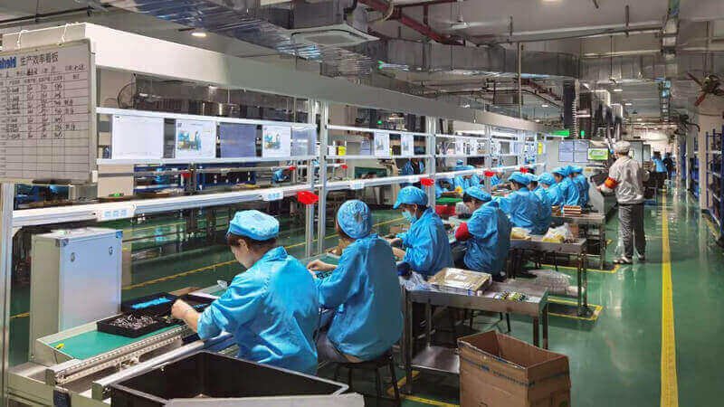 Fahold led driver manufacturer Production Line - Professional Assembly Workshop in Foshan Factory