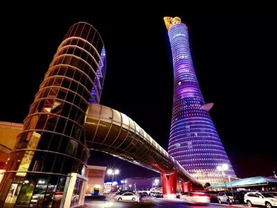 Constant Voltage LED Driver for The Torch Doha Tower - High Power Architectural & RGB Lighting Success